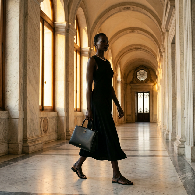 NileLuxe luxury fashion editorial